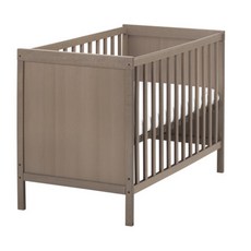 IKEA 宜家家居 SUNDVIK床邊床, 灰棕色