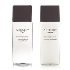 ARTISTRY 雅芝 Amway Man 男士 2 件套, 平衡保濕皮膚 150ml + 活力乳液 150ml, 1套