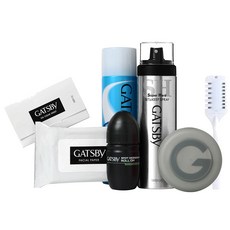 GATSBY 男士化妝品組 灰色, 7種, 1套