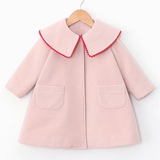 圖案兒童大衣圖案片 P824, 混色, 1入