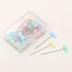 HAPPY BEARS 粉彩緞帶珠針, 混合顏色, 2個