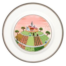 Villeroy&Boch 圖案設計餐盤, 村莊, 1個