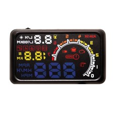 HUD抬頭顯示器車用儀錶盤 ASH5 藍色, 1個