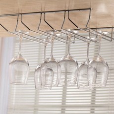 ANTS Kitchenware 倒掛酒杯架 3排, 單一顏色, 2入
