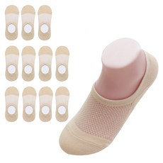 IZILEG 女款網狀透氣短襪 12入