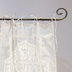 Maison de Blanc 仿古移動窗簾桿, 古銅黑