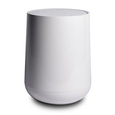 iHome 按壓式圓形垃圾桶 10L, 灰色