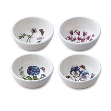 PORTmeIRION 波特玫琳恩 Botanic Garden浮雕印花餐碗4件組, 混合色, 1套