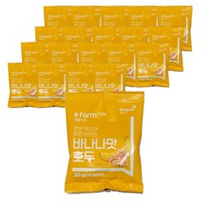 e-farm 兒童香蕉口味核桃, 20克, 20個