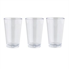 JINSUNG ULTRA PLARA Tritan杯 650ml TT-220, 3個, 透明