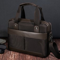 CAPACCI 運動男款休閒托特斜背包 YB_G813, 棕色