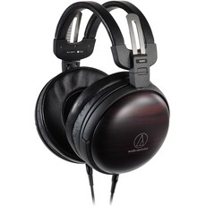 audio-technica 鐵三角 黑檀木材質外殼高解析度耳機, 木質, ATH-AWKT