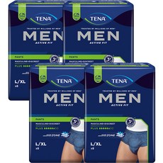 TENA 添寧 TENA 男士內褲 Plus, 大型, 8入, 4個