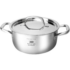 ELO 電磁爐 Stockholms 全三層雙耳鍋 18cm, 直徑 18cm x 高度 8.5cm, 單一顏色, 1個
