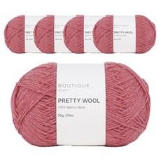 SEVY Philip Textile Pretty 羊毛編織線, 16.腮紅粉, 5個