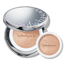 설화수 퍼펙팅 쿠션 에어리 본품 15g + 리필 15g 세트, 17C1 쿨 바닐라, 1개