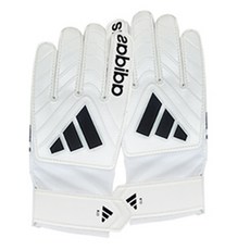 adidas 愛迪達 Copa Club 守門員手套 雙手穿戴 IQ4016, 象牙白 + 黑色, 1個