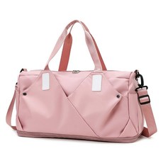 多娜小舖 大容量健身波士頓包 可擴展9cm SH-52865, 粉紅色, 1個