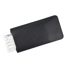 韓國 BOHO 藍牙鍵盤紋理皮革保護套 羅技 K380 MX Keys Mini, 1個, 黑色