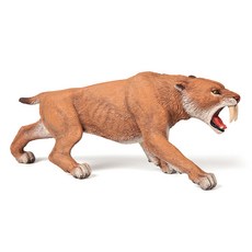 papo 斯劍虎 劍齒虎 恐龍 玩具 公仔