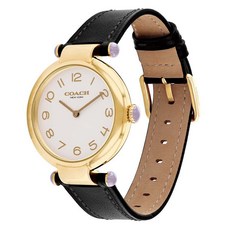 COACH 蔻馳 女款凱莉牛皮皮革手錶 14503998