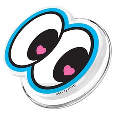 SSONGS Ssongs MagSafe 2倍磁力手機支架, 愛心眼, 1個