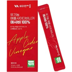 Vitamin Village 蘋果醋即飲隨身包 14條入, 210ml, 1盒