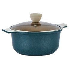 CHEFWAY 電磁爐IH Hive雙耳鍋, 20cm, 1個, 藍綠色