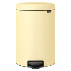 brabantia New Icon 腳踏式垃圾桶 20L, 柔和黃
