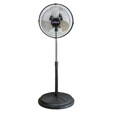I-Cool 3片 鋁風葉 立扇 電風扇 黑色 360度廣角 高度可調 10吋 MY-1088R 台灣製