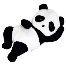 Dadaland 熊貓身體抱枕娃娃, 黑色