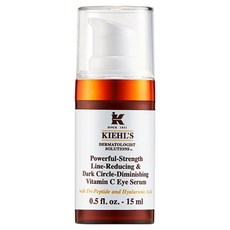 키엘 파워풀 스트렝스 라인 리듀싱 다크서클 디미니싱 비타민 씨 아이세럼, 1개, 15ml