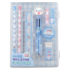 Cinnamoroll 大耳狗喜拿 文具組, 藍色, 1盒