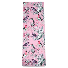 sugarmat 麂皮絨天然橡膠加寬瑜珈墊 185 x 68 x 0.3cm, 1個, 帕克西尼幻想 粉色