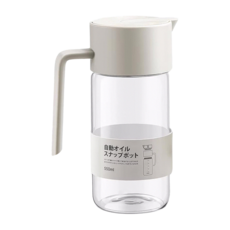 AHOYE 自動開合開蓋油壺/調味瓶, 550ml, 1個