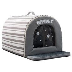 HiPiPet 寵物夏日涼感空調屋 無冰磚, 1個, 灰色
