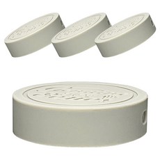 mir Hexa Genuen 玻璃瓶矽膠蓋 70mm, 灰色, 4個