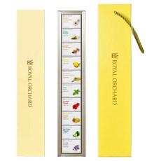 ROYAL ORCHARD 綜合10種茶包禮盒 + 提袋, 10種茶包 + 提袋, 1套