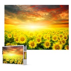 太陽花園拼圖, 500件, 1個, 混合色