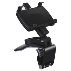 全方位可用汽車手機支架, 黑色, 1個