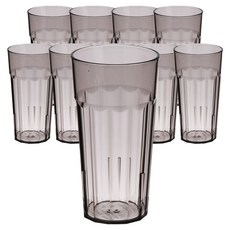 plala PC 圓形水杯 C60 630ml, 10個, 煙灰色