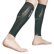 ZaMST 贊斯特 Pressione Calf 機能加壓恆溫小腿套, 黑色, 1雙