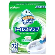 SC Johnson 莊臣 Scrubbing Bubbles 馬桶清潔凝膠 清新皂香, 38g, 1盒
