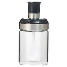 小麥購物 密封玻璃調味瓶/佐料罐 L977 勺子款, 250ml, 1個
