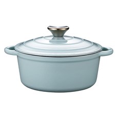 Corelle Brands 康寧餐具 Snapware 鑄鐵琺瑯鍋, 20cm, 藍色, 1個