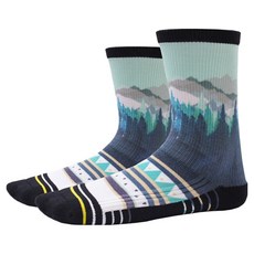 SC.SOCKS 小創襪 咖啡紗3D科技機能襪 AS-B007, 1雙, 寂靜森林
