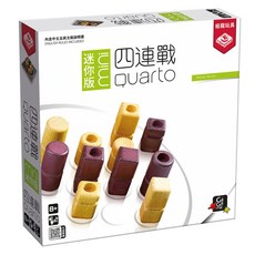 BROADWAY 栢龍 quarto mini 四連戰 迷你版 繁體中文版, 1盒, 多色