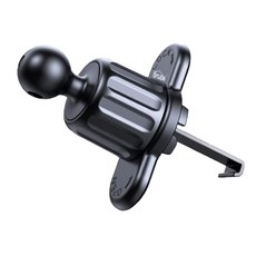 brucE 喬楀 手機架通用型蝶型旋轉底座 BR006, 1個, 黑色
