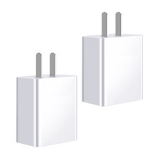 無品牌 1 Port 手機充電器 電源供應器 小巧尺寸 白色 IC-3 2個