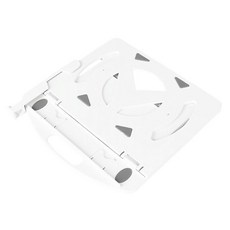 小麥購物 筆電散熱支架 固定款 Y589 430g, 1個, 白色